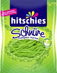 hitschies Schnüre Apfel Fruchtgummi, 125 g