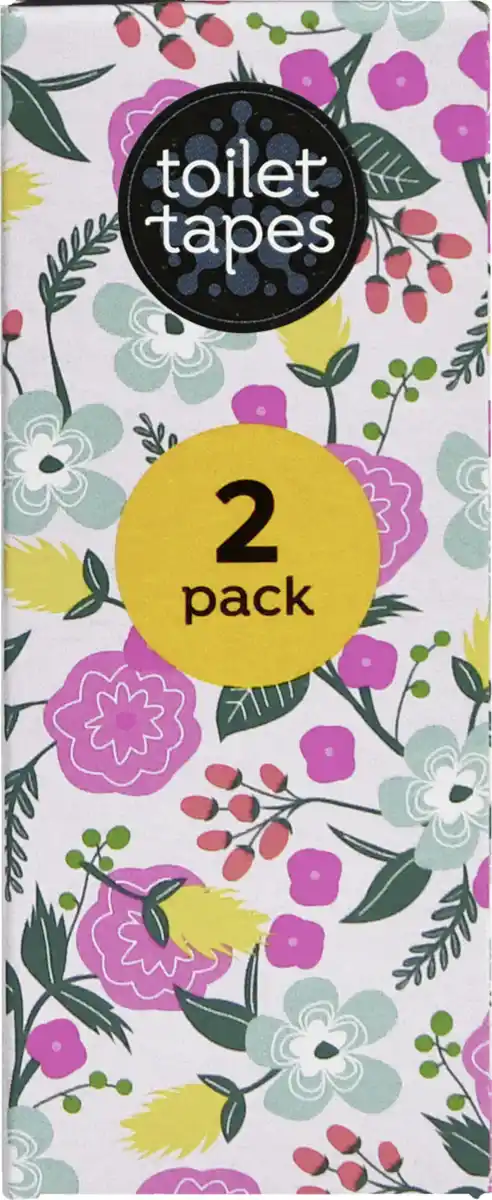 Bild 3 von toilet tapes 2er Set WC-Stein Block Floral Fest
