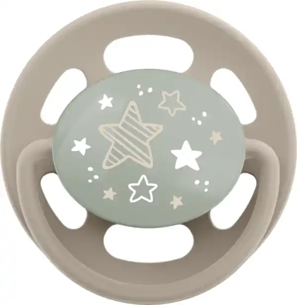 Bild 3 von nip Cherry® Night Greenline Schnuller Gr. 1 (0-6 Monate); Grün/Braun