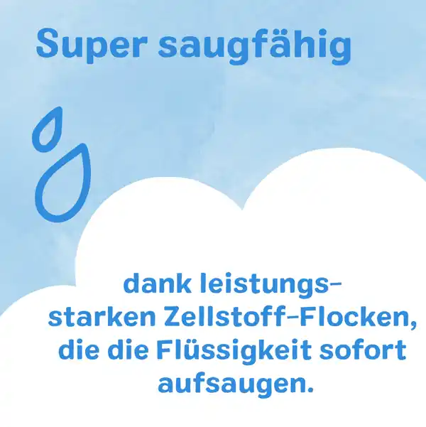 Bild 4 von Babydream Babydream Wickelunterlage Monatspack 60 Stück