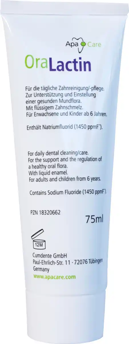 Bild 3 von OraLactin Pre- & postbiotische Zahncreme, 75 ml