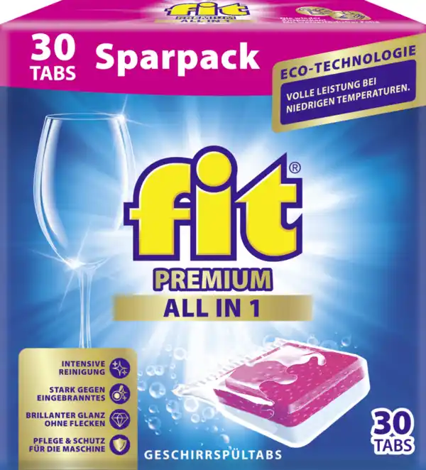 Bild 1 von fit Alles-in-1 Premium Tabs Sparpack