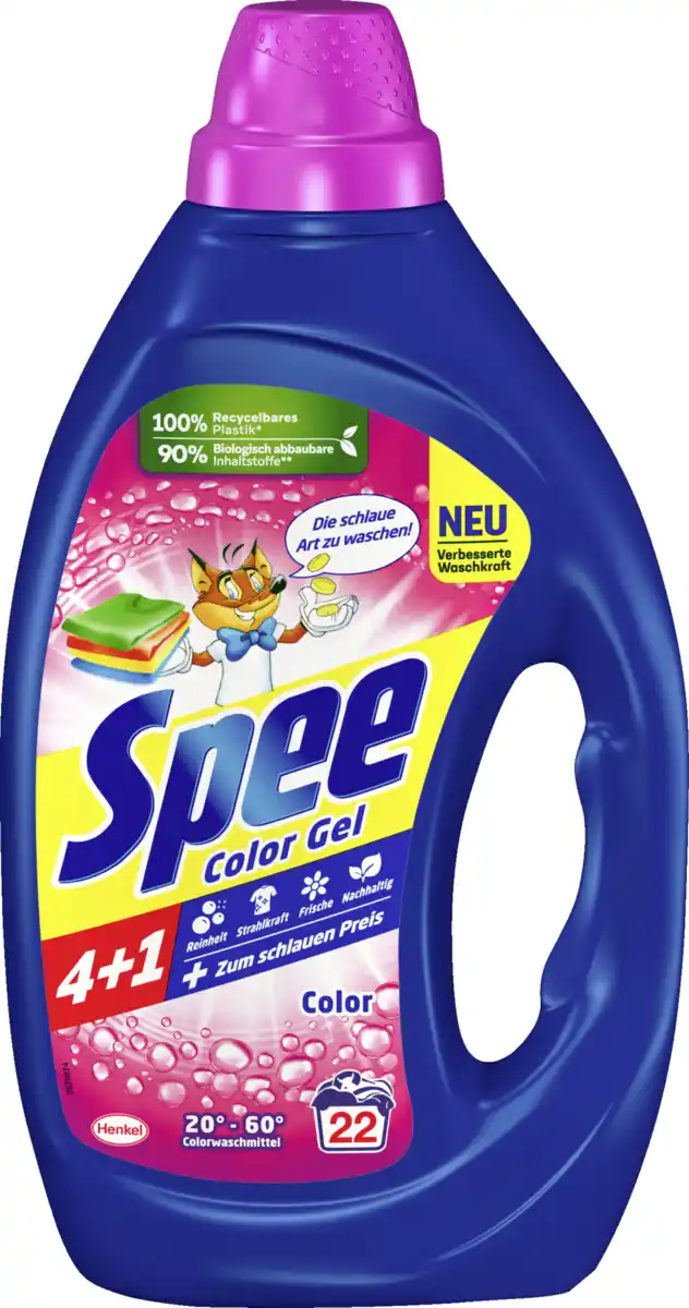 Bild 1 von Spee Colorwaschmittel Flüssig 22 WL