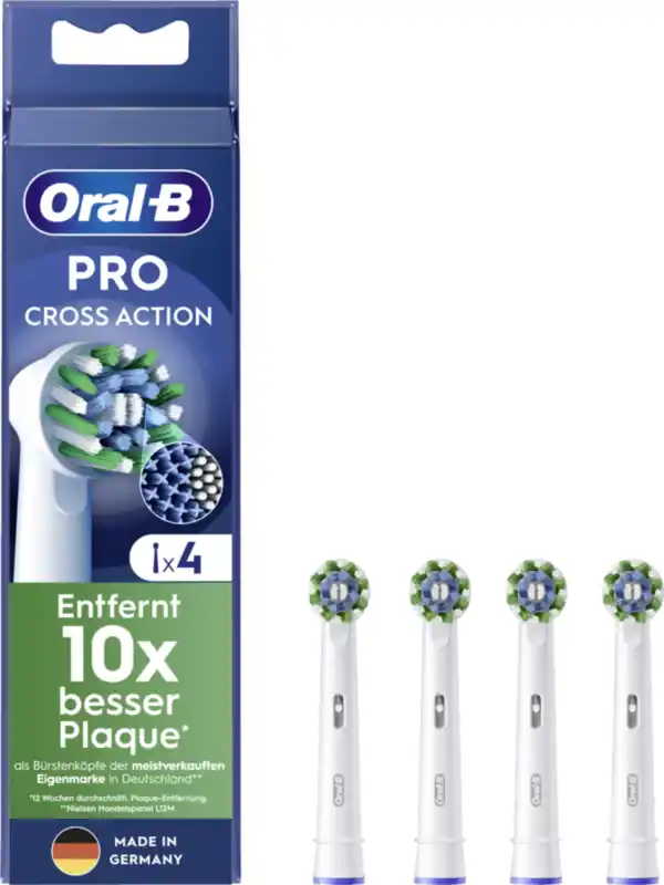 Bild 1 von Oral-B Aufsteckbürsten Pro CrossAction