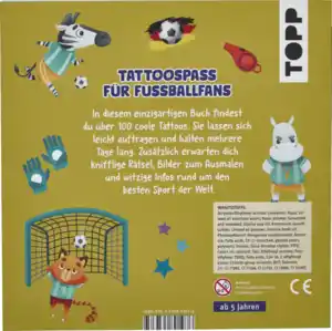 IDEENWELT Tattoo-Kreativbuch Fußball