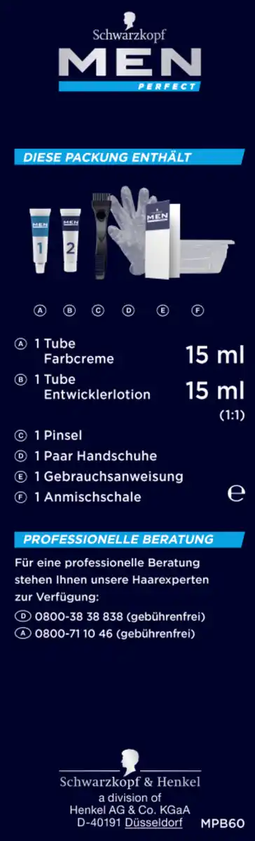 Bild 3 von Men Perfect Bart Coloration 60 Natur Braun