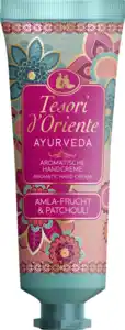 Tesori d'Oriente Aromatische Handcreme Ayurveda Amla-Frucht & Patchouli, 75 ml