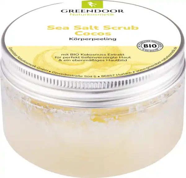 Bild 1 von GREENDOOR Sea-Salt Scrub Cocos, 280 g