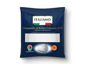 Italiamo Mozzarella di Bufala Campana DOP,  125 g