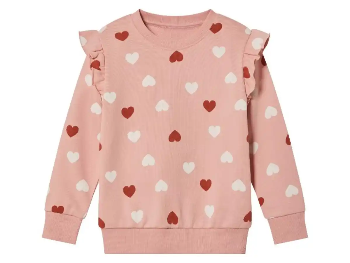 Bild 4 von lupilu® Kleinkinder Sweatpullover mit Rüschen