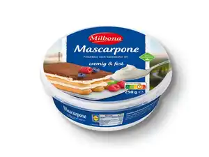 Milbona Mascarpone,  250 g