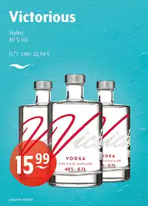 Victorious Vodka 40 % Vol.