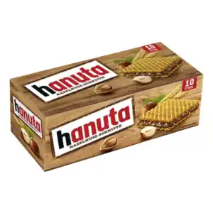 Hanuta 10er, Kinder Country 9er, Kinder Bueno 6er oder Duplo Chocnut 5er