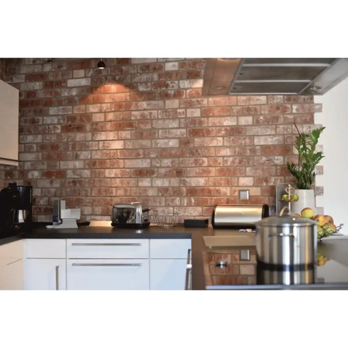 Bild 4 von CELINA KLINKER Wandverblender, Vintage New-York, Weiß | Rot | Schwarz, 24 x 1,5 x 7,1 cm