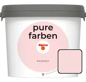 Alpina Pure Farben Wandfarbe Rosérot 2,5 L