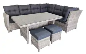 TrendLine Dining Lounge Set Caldera Basic inkl. Auflagen