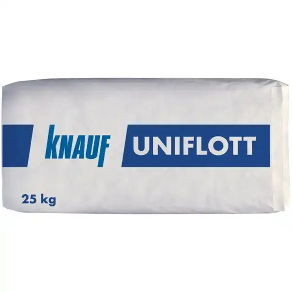 Bild 1 von KNAUF Fertigputzgips »Uniflott«, 25 kg, weiß/grau