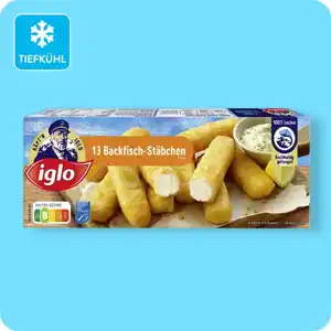 IGLO Backfisch-Stäbchen, 13 Stück