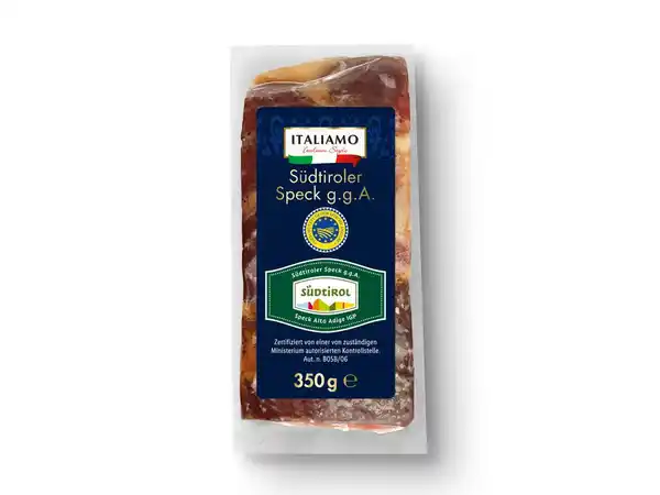 Bild 1 von Italiamo Südtiroler Speck g.g.A.,  350 g