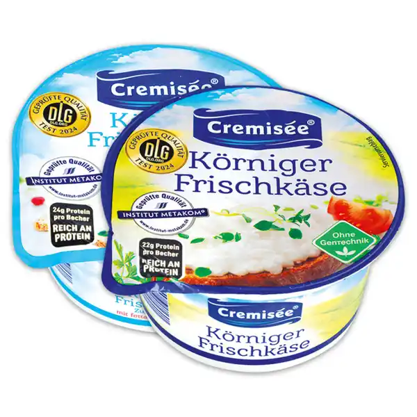 Bild 1 von Cremisée Körniger Frischkäse