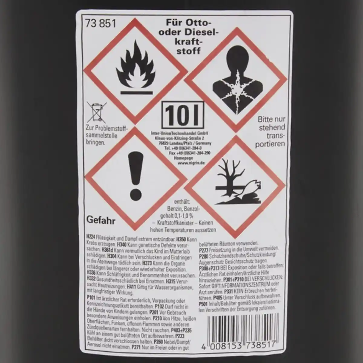 Bild 2 von CARTREND Benzinkanister, 10 l