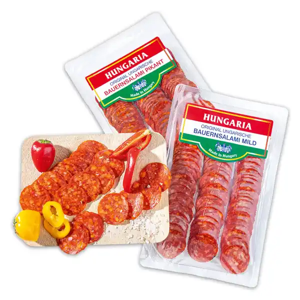 Bild 1 von Hungaria Original ungarische Bauernsalami