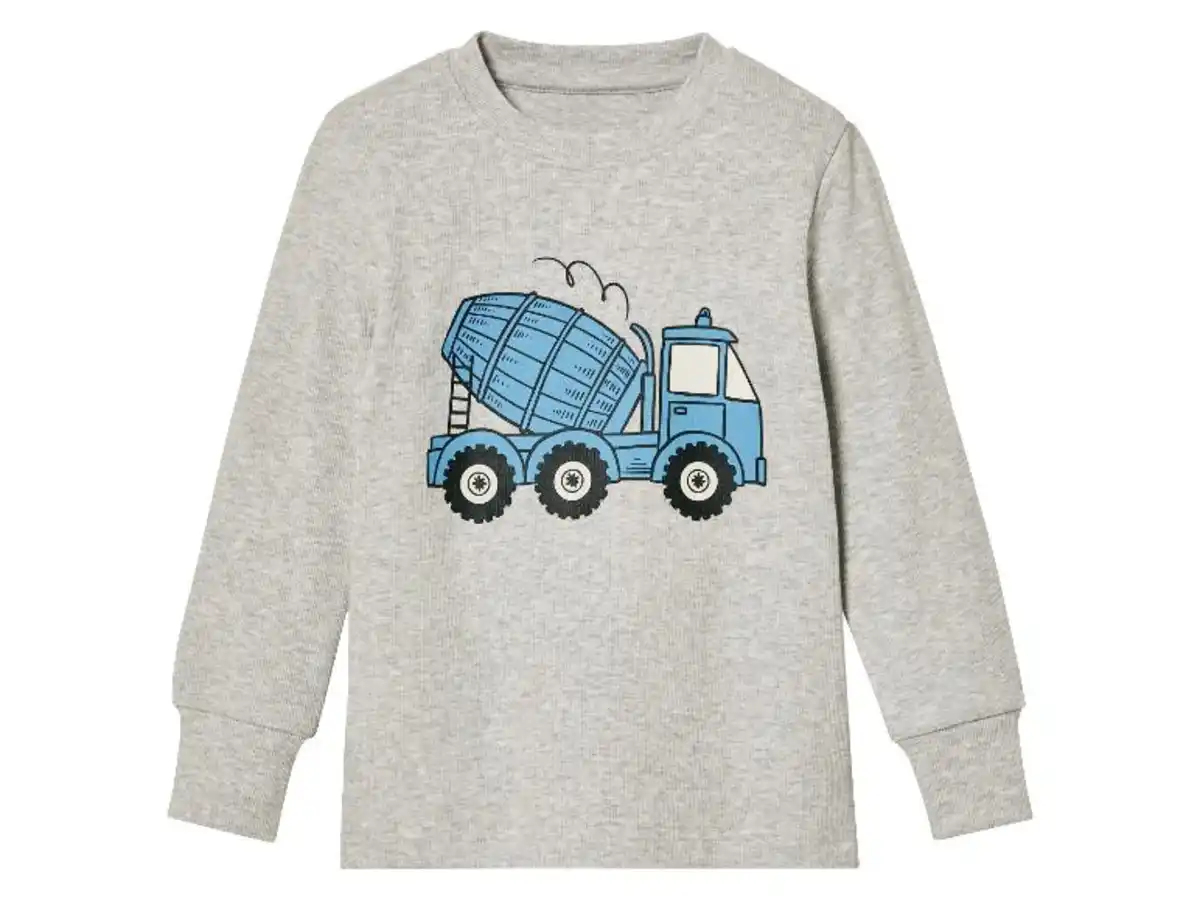 Bild 3 von lupilu® Kleinkinder Pyjama in modischer Ripp-Qualität