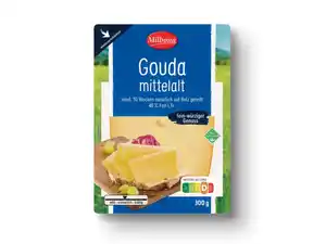 Milbona Gouda mittelalt,  300 g