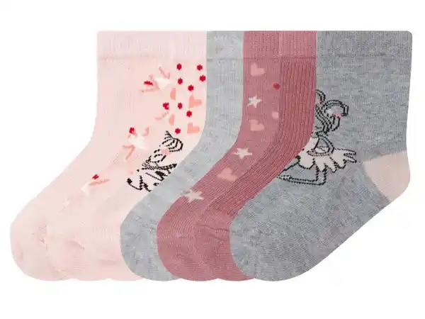 Bild 2 von lupilu® Kleinkinder Socken, 7 Paar, mit Bio-Baumwolle