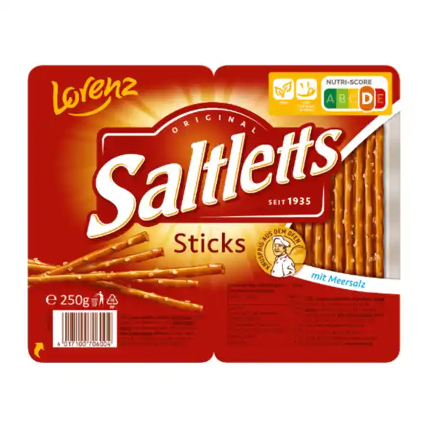 Bild 1 von LORENZ Saltletts Sticks 250g