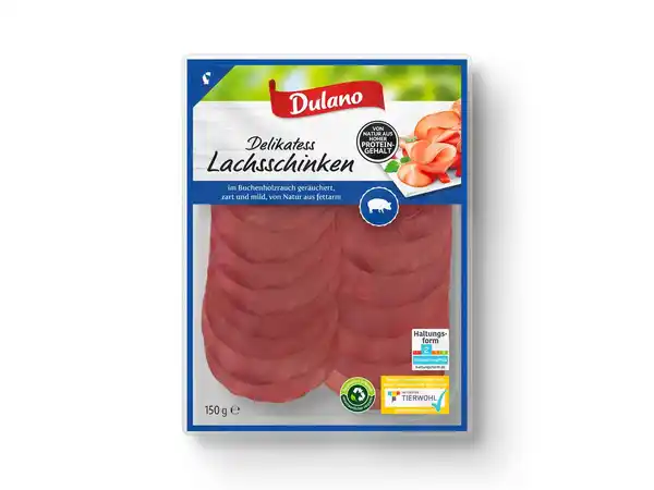 Bild 1 von Dulano Delikatess Lachsschinken,  150 g