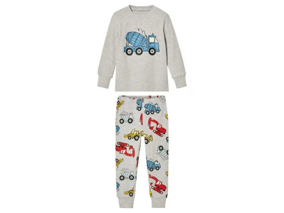 Bild 2 von lupilu® Kleinkinder Pyjama in modischer Ripp-Qualität