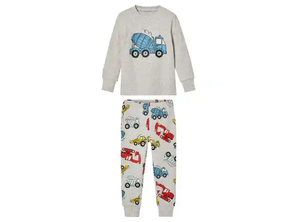 Bild 2 von lupilu® Kleinkinder Pyjama in modischer Ripp-Qualität