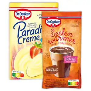 Dr. Oetker Paradies Creme / Seelenwärmer