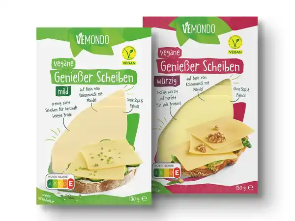 Bild 1 von Vemondo Vegane Genießer Scheiben,  150 g