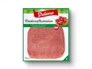 Dulano Rindersaftschinken,  100 g