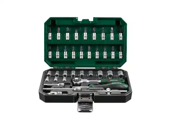 Bild 2 von PARKSIDE® Steckschlüssel Satz mit Schwenkkopf-Ratsche