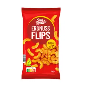 SUN SNACKS Erdnussflips 200g