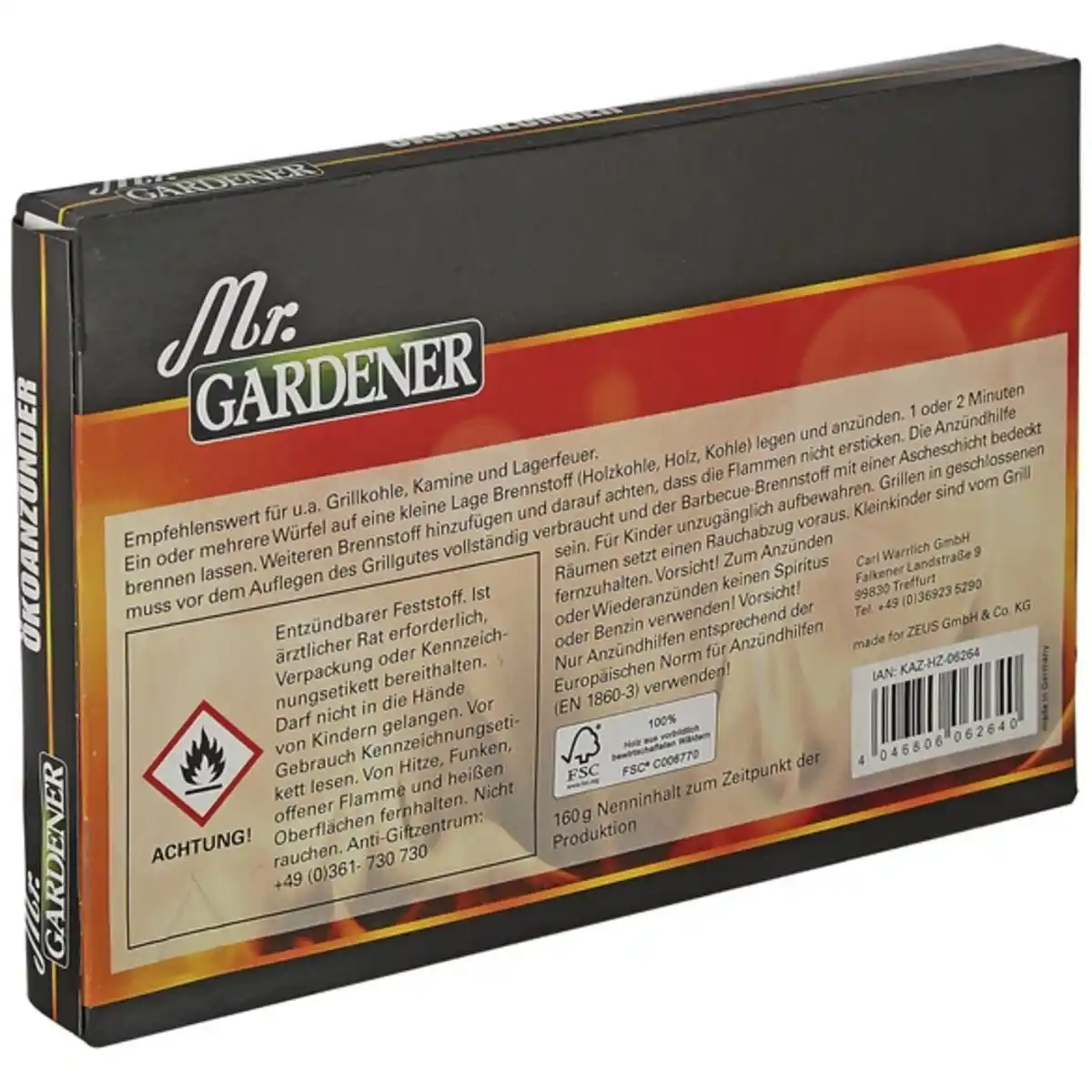 Bild 4 von Mr. GARDENER Öko-Anzünder, Öko-Anzünder 32 St.