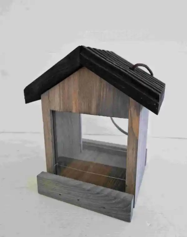 Bild 1 von Vogelhaus Fabi mit Plexiglas grau