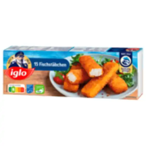 Bild 1 von Iglo 15 Fischstäbchen