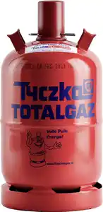 Tyczka Propangas 11 kg rot Flasche + Füllung Pfandflasche inkl. Füllung