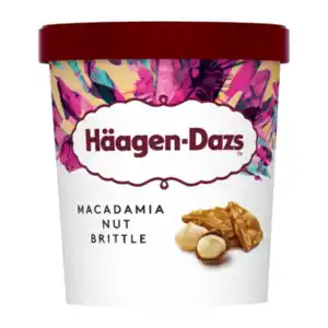 HÄAGEN DAZS Eiscreme Macadamia Nut Brittle 460ml