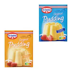 DR. OETKER Original Pudding / Soße