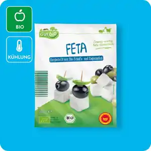 GUT BIO Bio-Feta, Aus Bio-Schafs- und Ziegenmilch