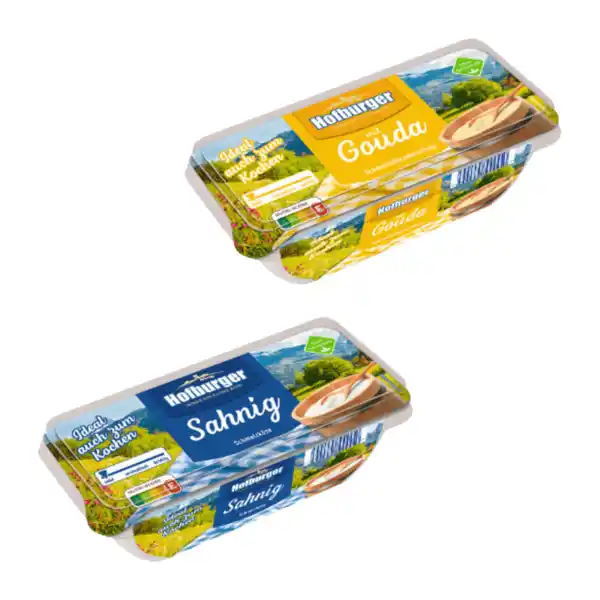 Bild 1 von HOFBURGER Sahne-Schmelzkäse 200g