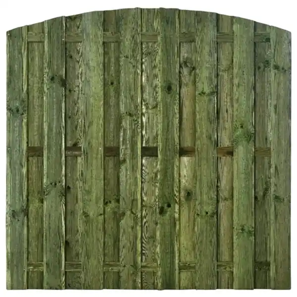 Bild 2 von Bohlenzaun »Lolland«, Fichtenholz/Kiefernholz, HxL: 180 x 180 cm