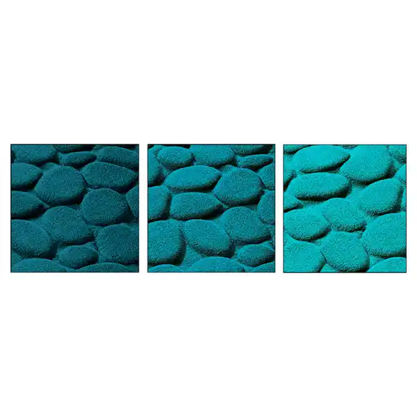 Bild 2 von Santosini Weichschaum-Badematte "Steinoptik"