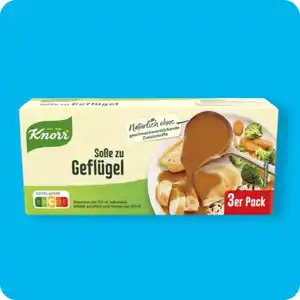 KNORR®  Basissoße, Soße zu Geflügel