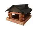 Bild 1 von Vogelhaus Sweden Style Kiefernholz 40 x 31 x 28 cm schwarz-braun